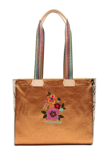 Consuela Bronzed Journey Tote