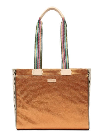Consuela Bronzed Journey Tote