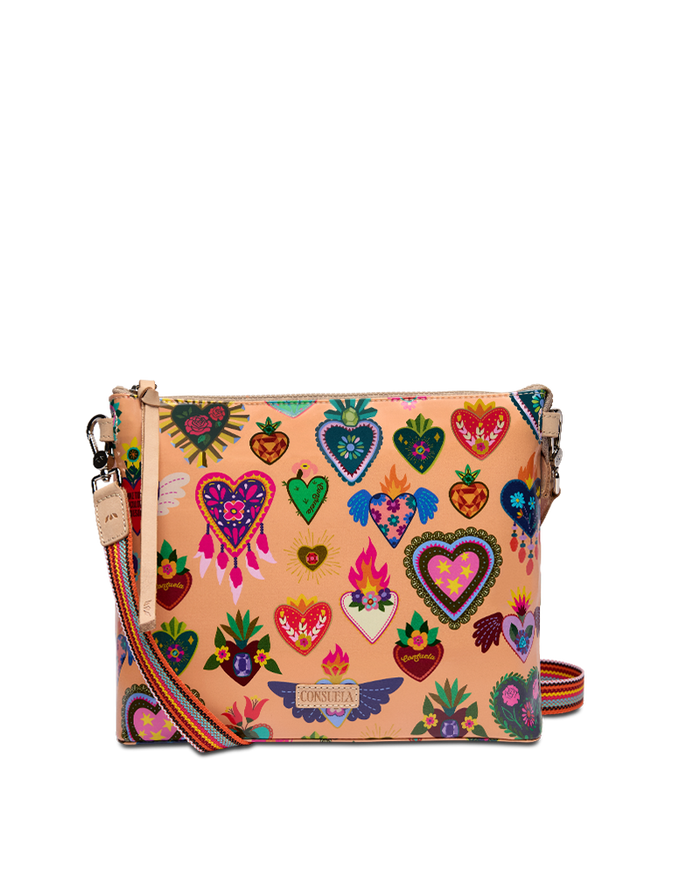 Consuela Peach Downtown Crossbody