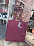 CONSUELA PLUM SHOPPER TOTE
