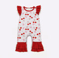 Coquette Cherry Romper