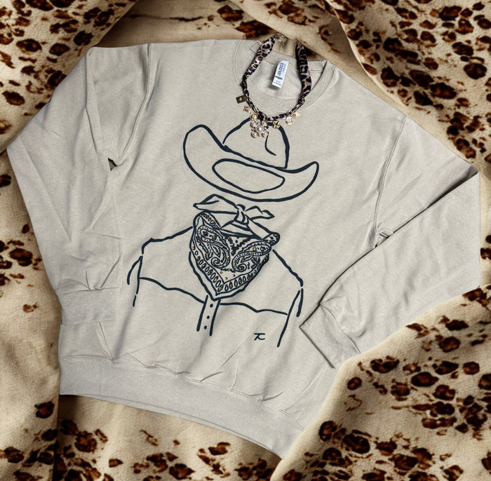 Cowboy Clipart Sweatshirt