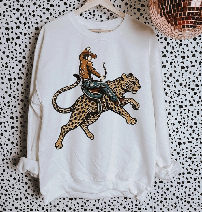 Cowboy Jaguar Crewneck