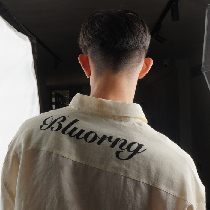 Cream Linen Shirt
