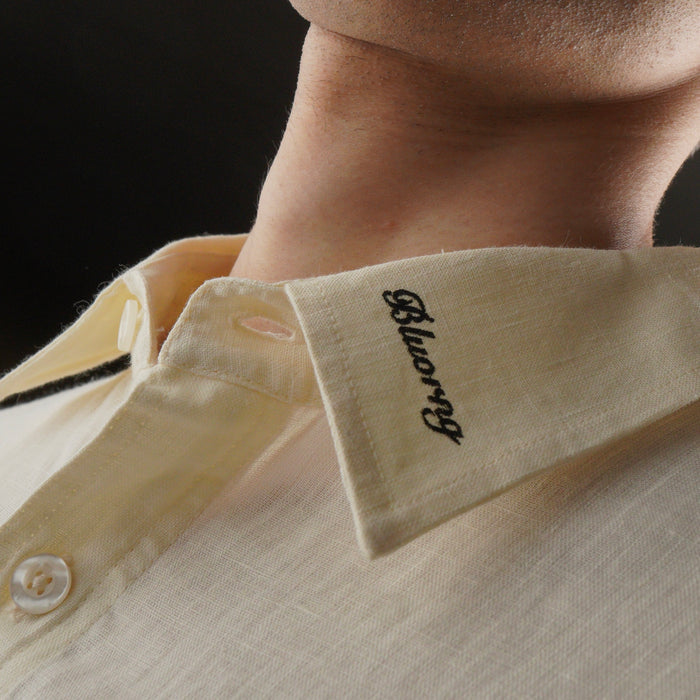 Cream Linen Shirt