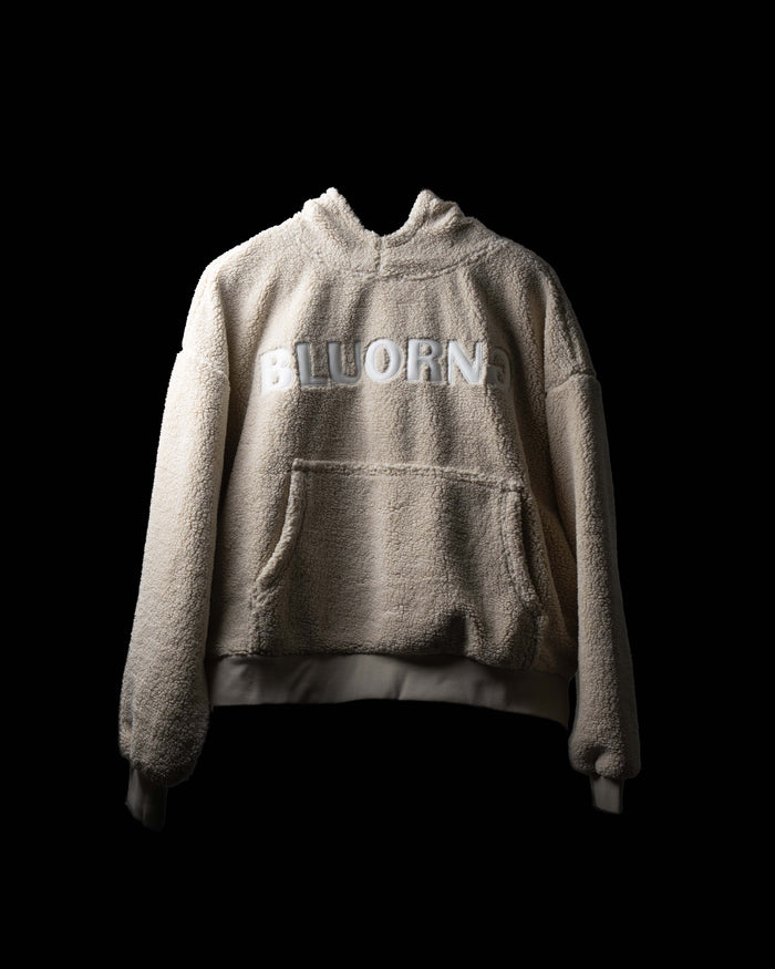Cream Sherpa Hoodie