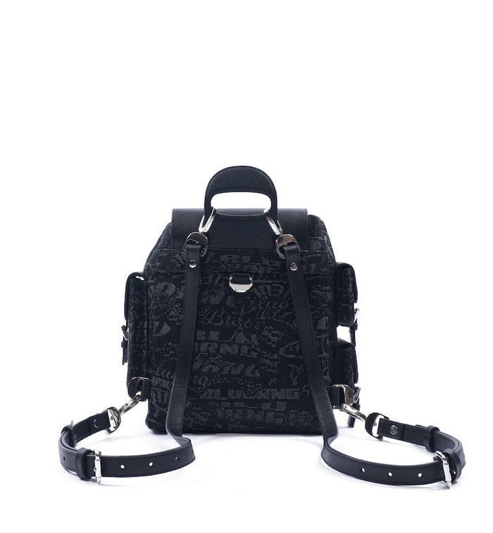 Crest Mini Backpack Jacquard
