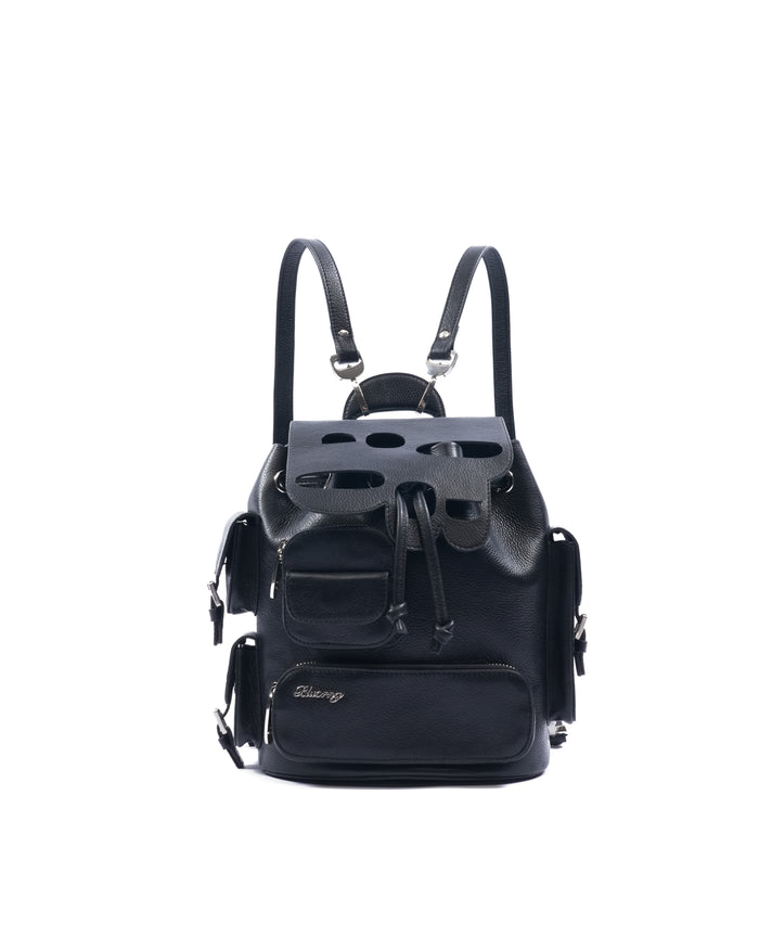 Crest Mini Backpack Leather