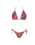 Cuzco Printed Triangle Bikini