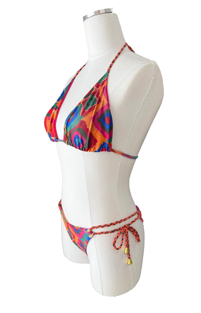Cuzco Printed Triangle Bikini