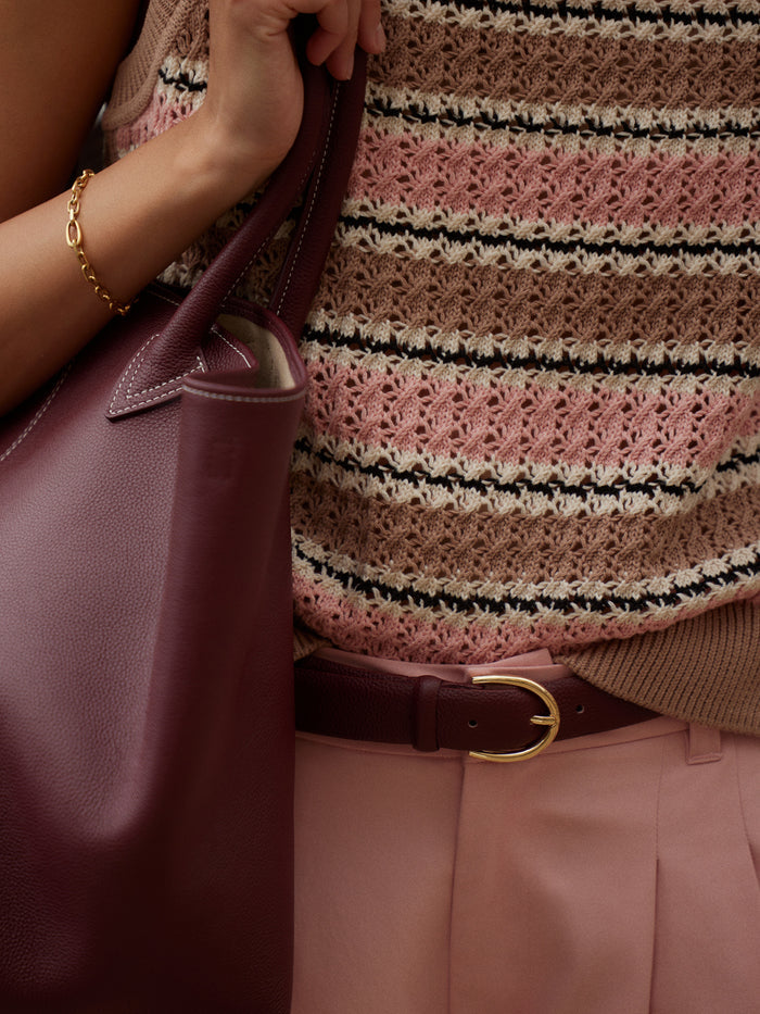 Warm Taupe/ Mellow Rose