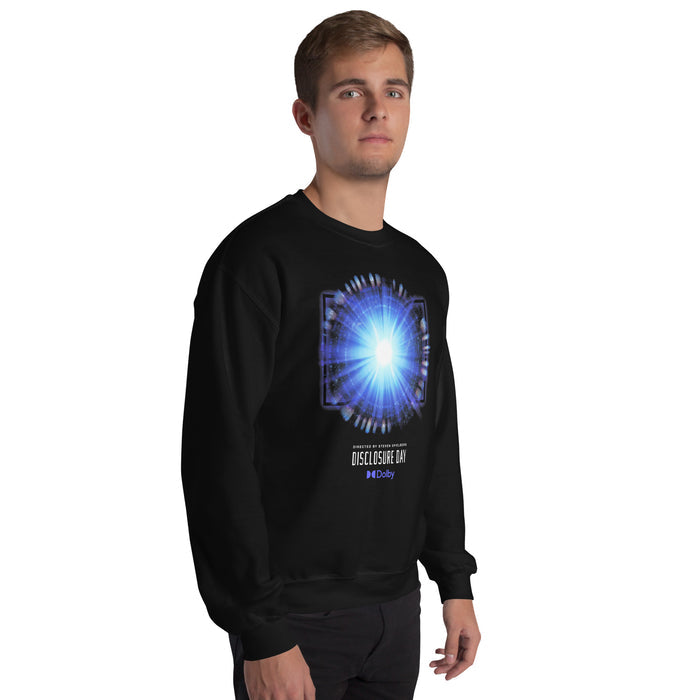 Disclosure Day Iris Sweatshirt graphic close-up