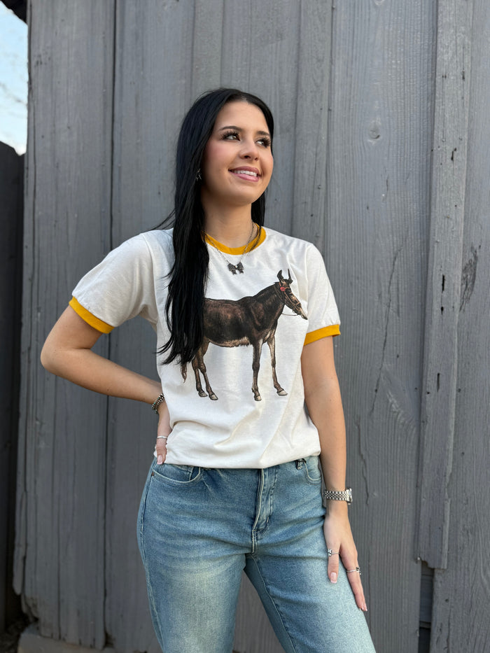 Donkey Ringer Tee