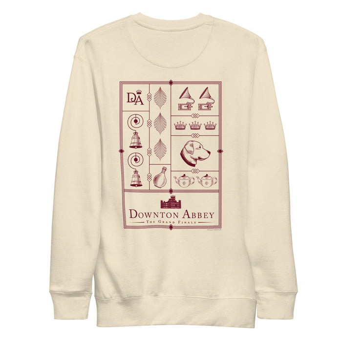Downton Abbey The Grand Finale Deco Sweatshirt front view