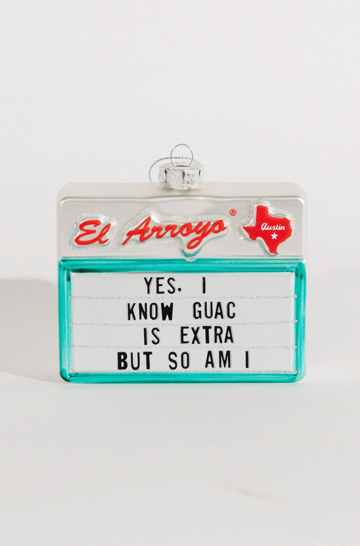 El Arroyo Ornament - Guac Is Extra