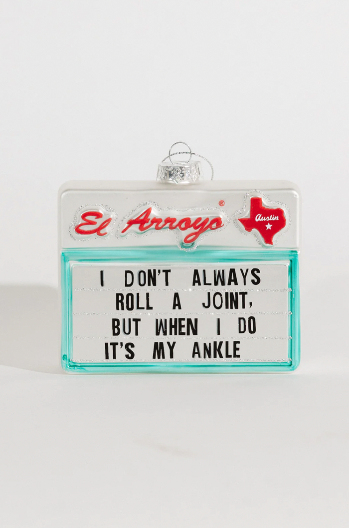 El Arroyo Ornament - Roll a Joint