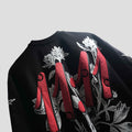 Black premium oversized t-shirt with Eleven-Eleven puff print