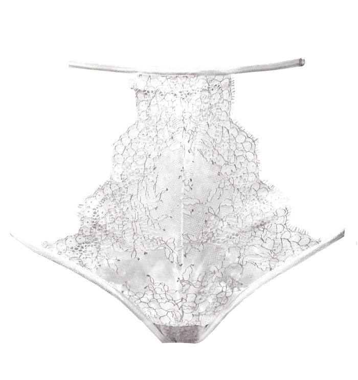 Emancipation Chantilly Lace Cut Out Panties - Carol Coelho Intimates