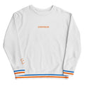 Fandango Cinefreak crewneck sweatshirt front view featuring the bold Cinefreak graphic centered on the chest
