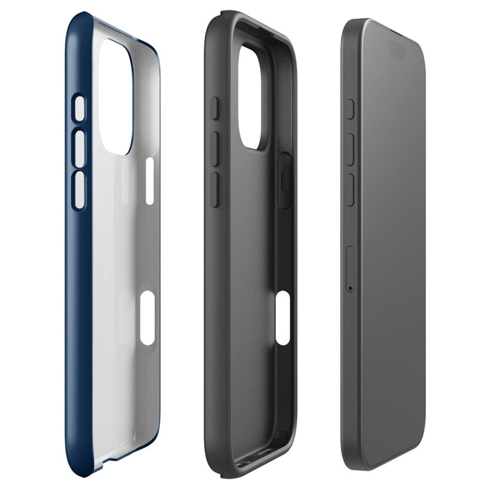 Back view of the Fandango Cinefreak iPhone case highlighting the durable dual-layer finish