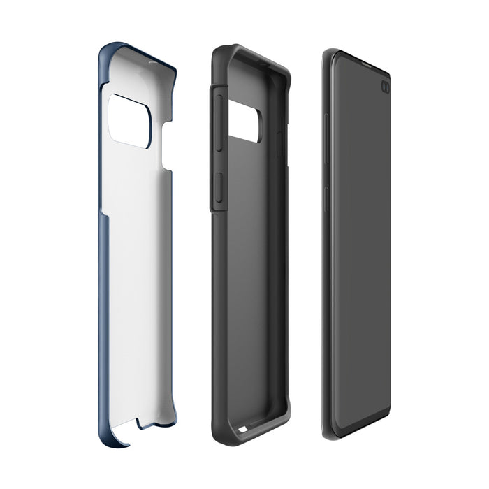 Back view of the Fandango Cinefreak tough phone case highlighting the protective polycarbonate shell