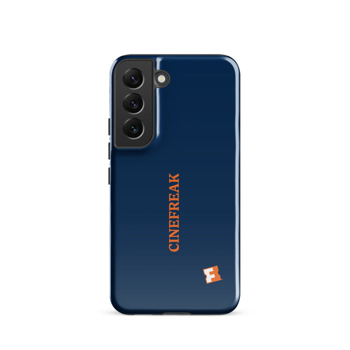 Side profile view showing the slim profile and shock absorbing TPU liner of the phone case