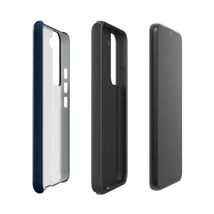 Flat lay of the Fandango phone case displaying the matte finish and cinematic graphic