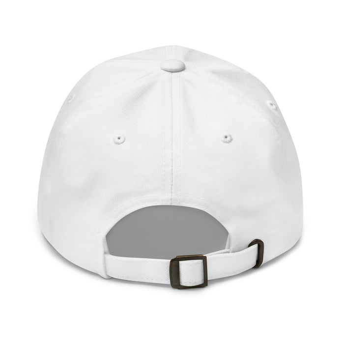 Fandango Dad Hat Whimsical We Love Free detail view of adjustable strap