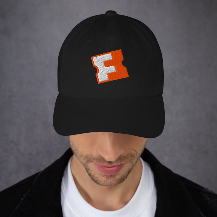 Side profile of the Fandango dad hat displaying the unstructured low-profile fit
