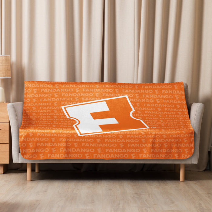 Close-up shot highlighting the crisp Fandango brand logo print