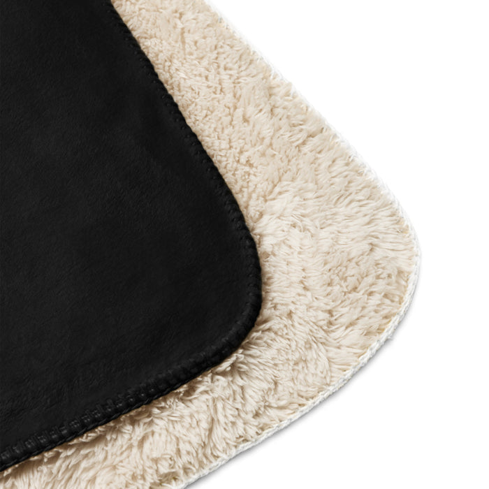Front view of the 37x57 inch Fandango movie blanket spread out