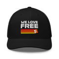 Fandango Trucker Hat Retro We Love Free front view