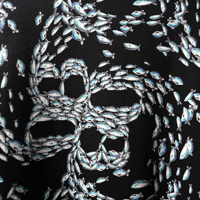 Feeding Frenzy Logo Half Sleeve T-Shirt