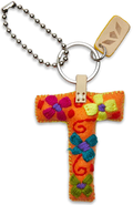 FELT ALPHABET CHARM - ORANGE