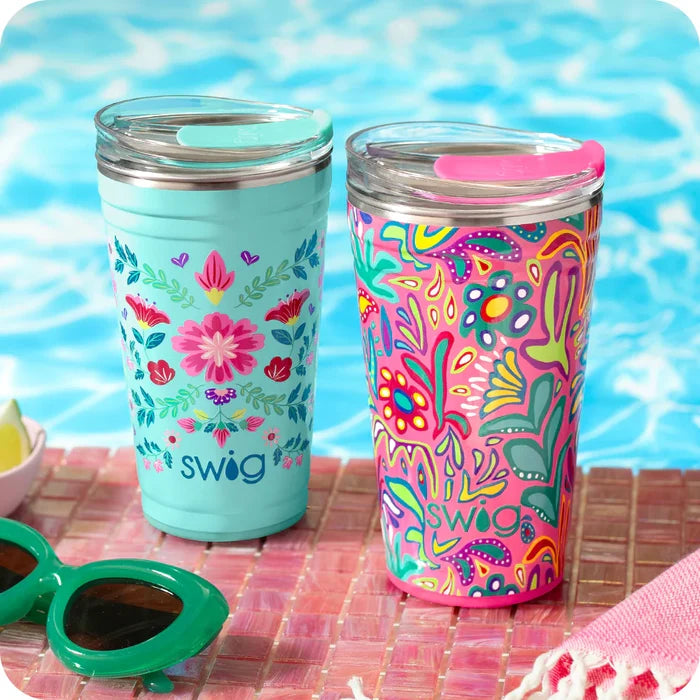 Flora Rosa Party Cup 24oz