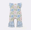 Floral Ruffle Romper