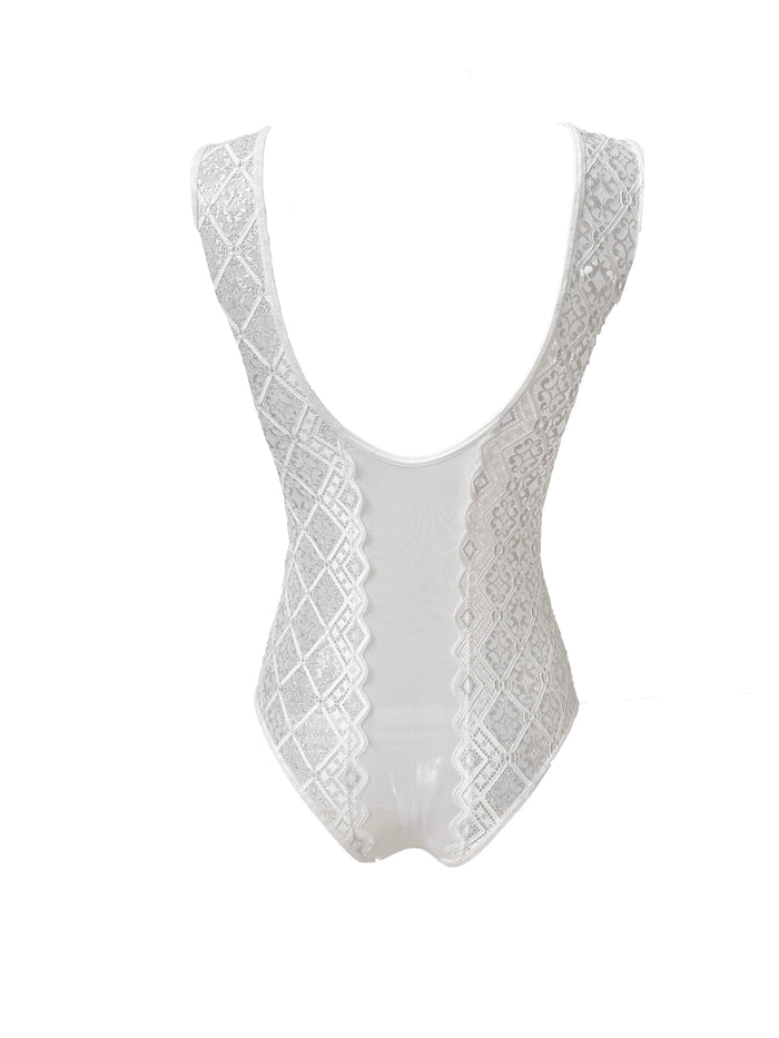 Freya Metallic Bodysuit - Carol Coelho Intimates