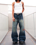 Frosted Indigo Denim