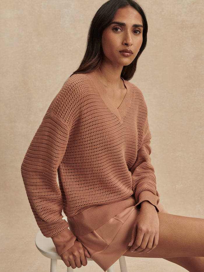 Gaia V Neck Sweater