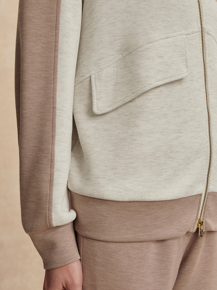Ivory Marl/ Taupe Marl