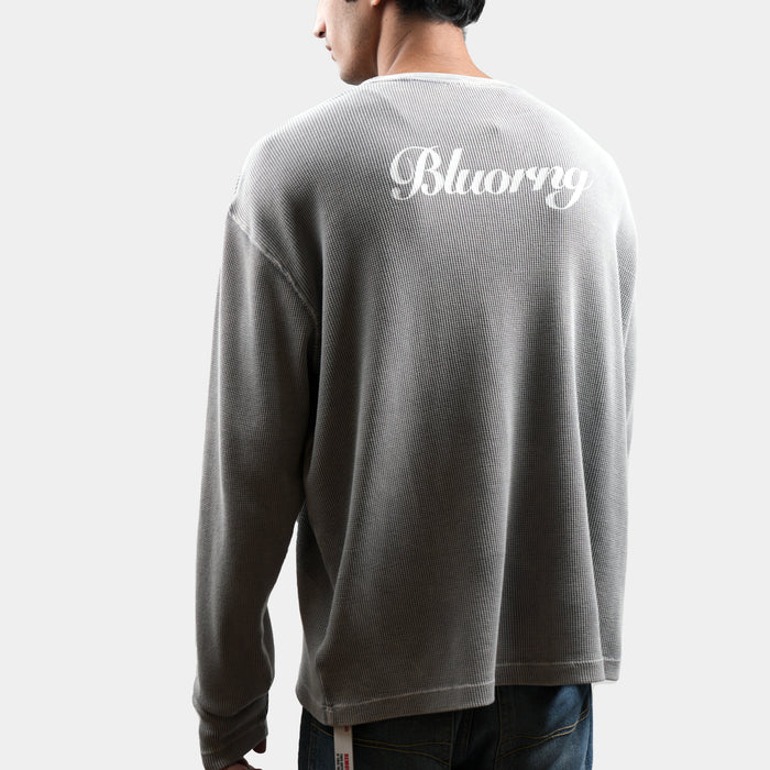 Glacier Grey Full Sleeve T-Shirt