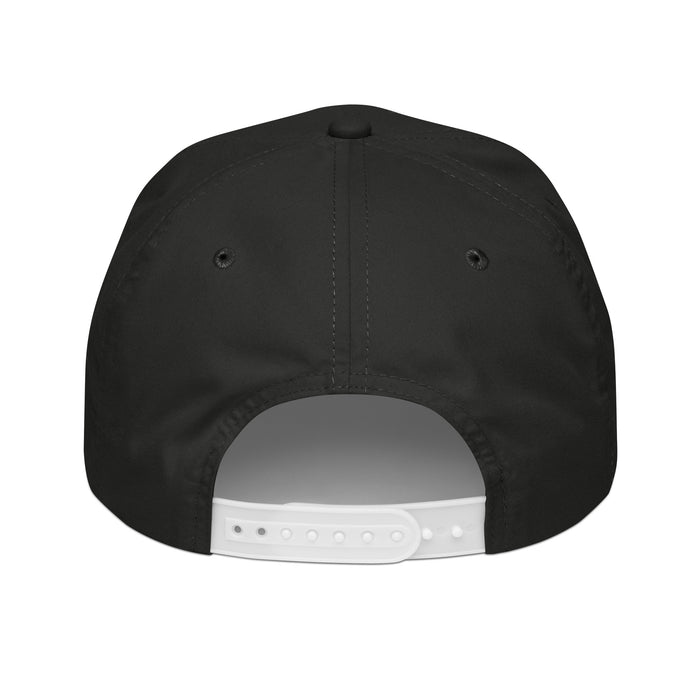 GolfNow Golf Rope Hat back view showing snapback closure