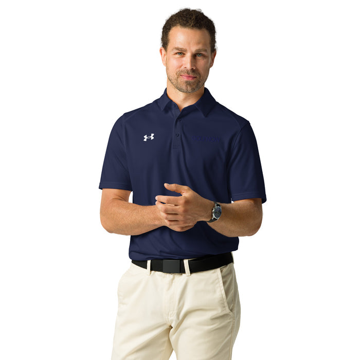 GolfNow Under Armour Men's Polo fabric texture close-up