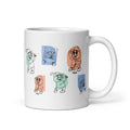 GolfNow White Mug Gopher Collage front view