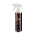 White Grangers Performance Repel Plus spray bottle with a clear trigger top, black label, orange text, and clothing icons.
