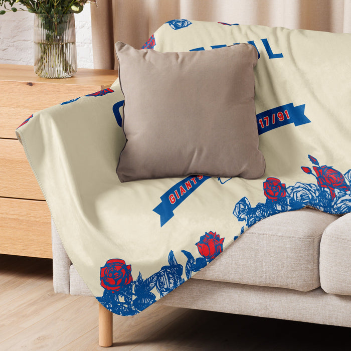 Grateful Dead Giants Stadium Sherpa Blanket lifestyle view
