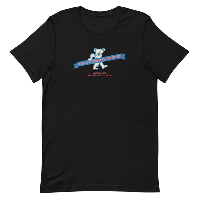 Grateful Dead Giants Stadium T-Shirt front view showing vintage concert graphic