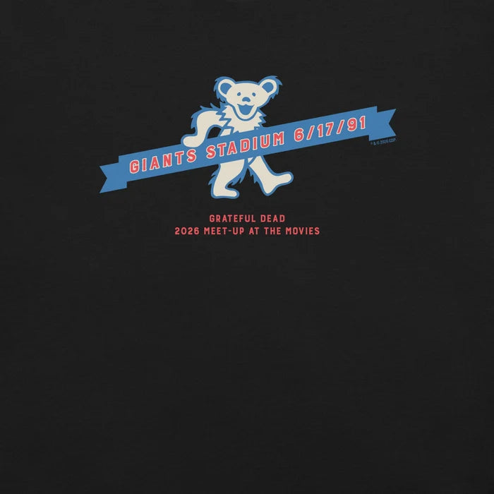 Grateful Dead Giants Stadium T-Shirt close-up of design
