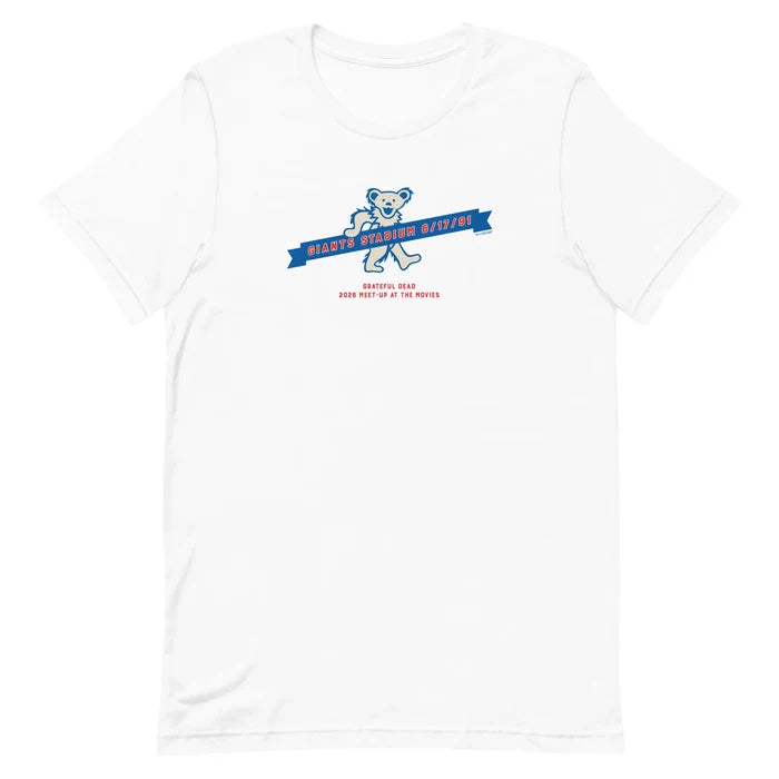 Grateful Dead Giants Stadium T-Shirt lifestyle shot