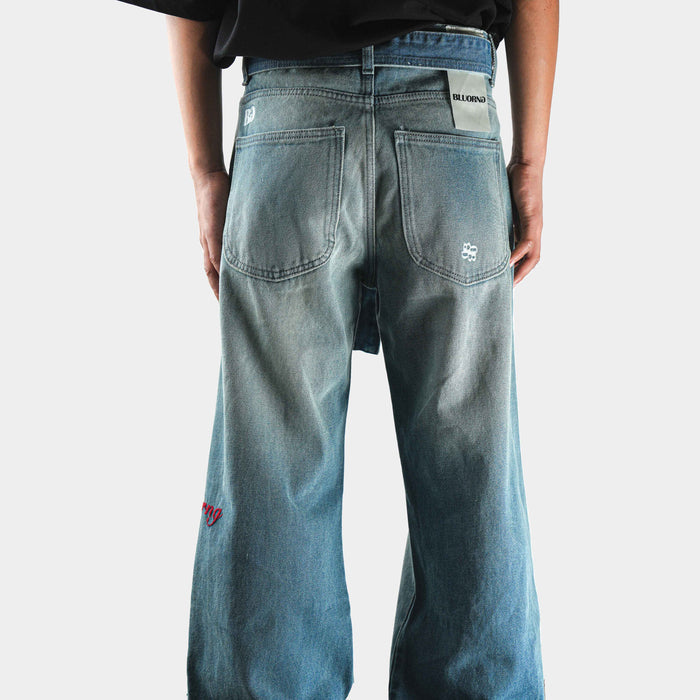 Green Cast Denims